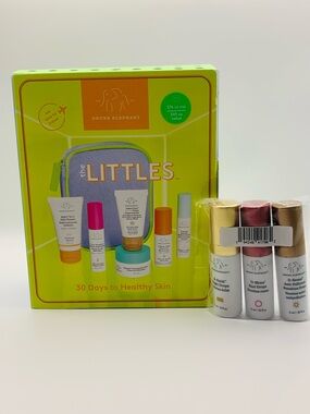 BNIB Drunk Elephant The Littles 7.0 Skincare Plus 3 Samples Of Drops